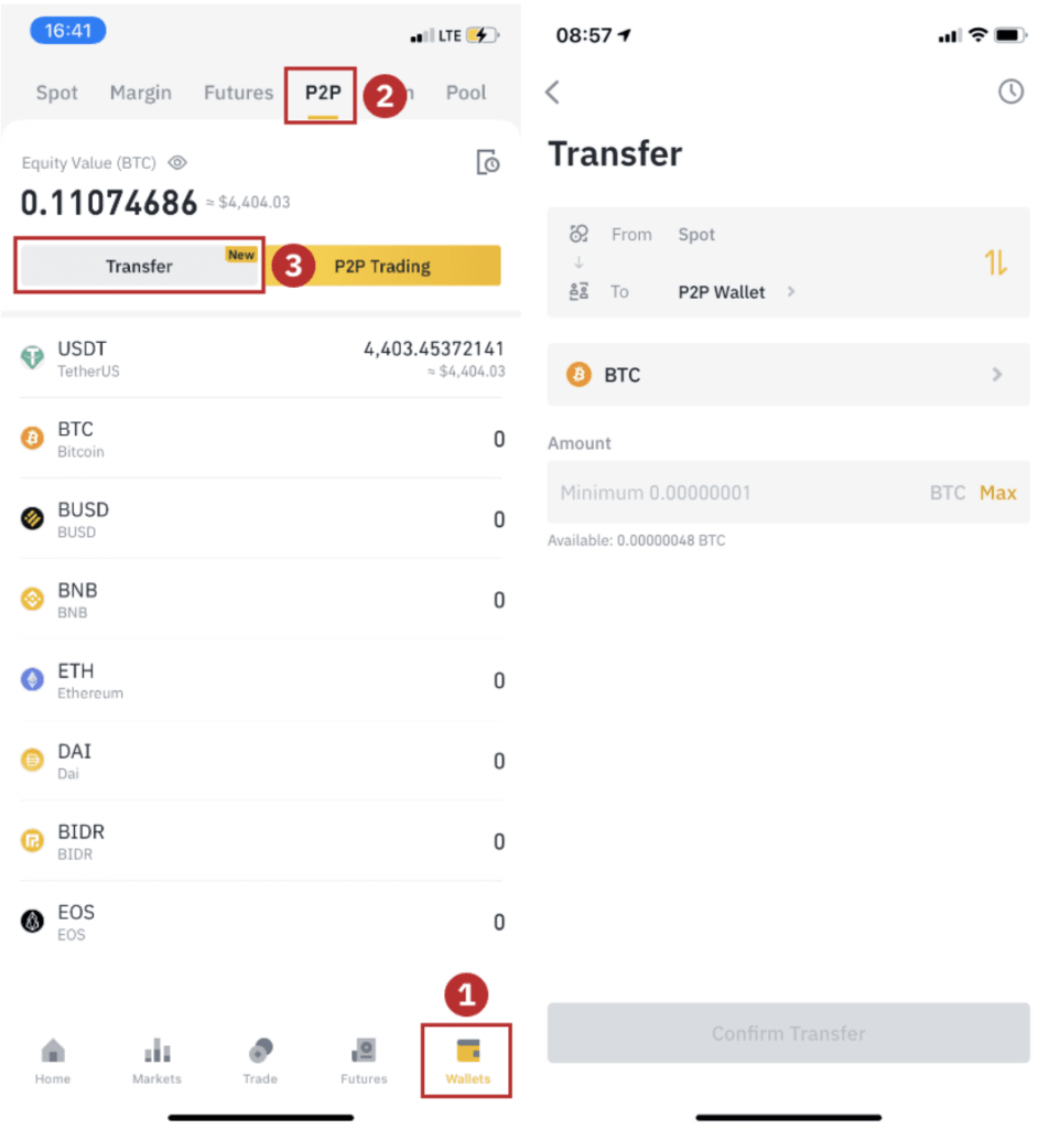 ¿Cómo pasar de Ethereum a bitcoin en Binance?