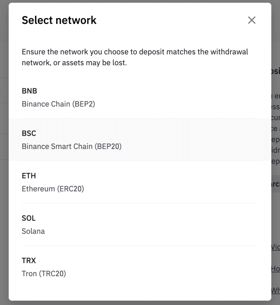 ¿Cómo recibir Bitcoin en Binance?