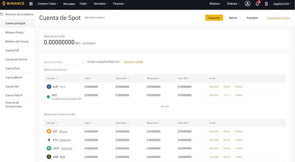 ¿Cómo saber a qué precio compra en Binance?