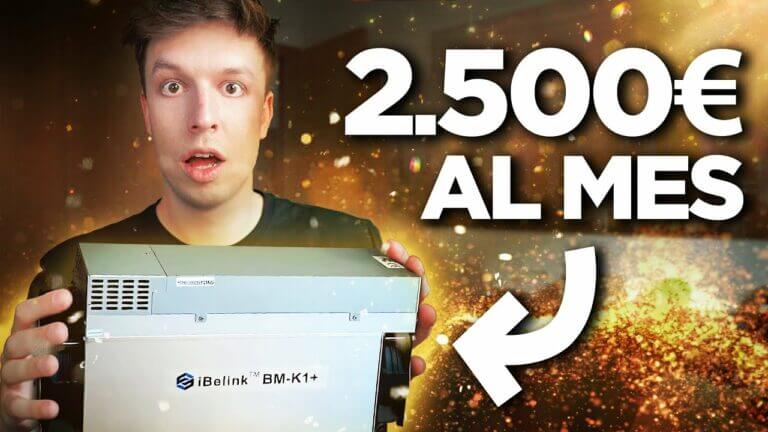 ¿Cuánto genera una minadora de bitcoin?