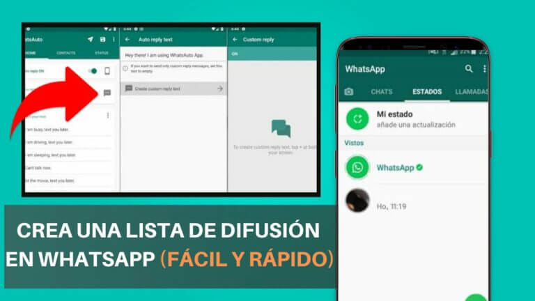 Solución: Lista de difusión de WhatsApp Web no aparece